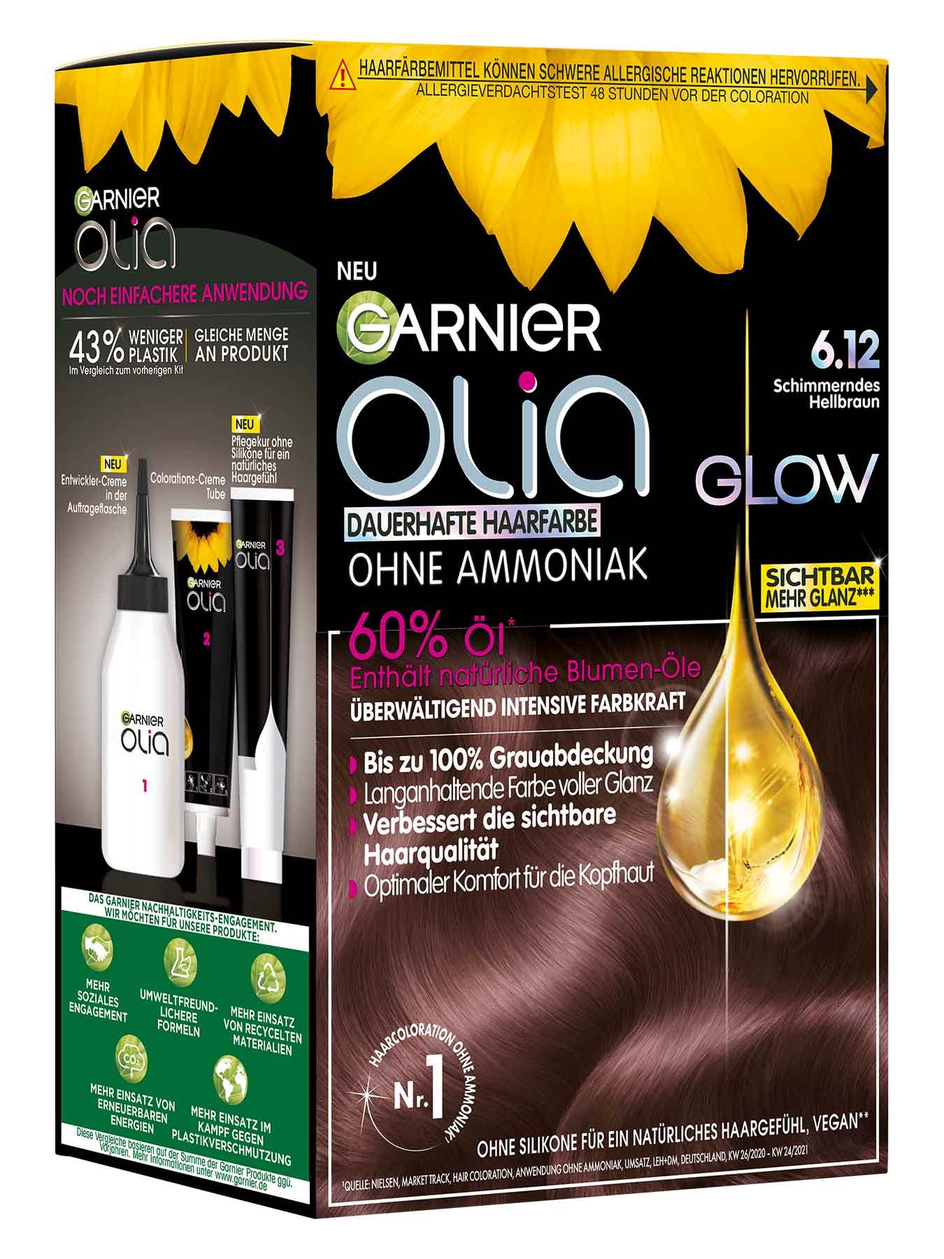 Olia Glow 6.12 Schimmerndes Hellbraun Produktbild